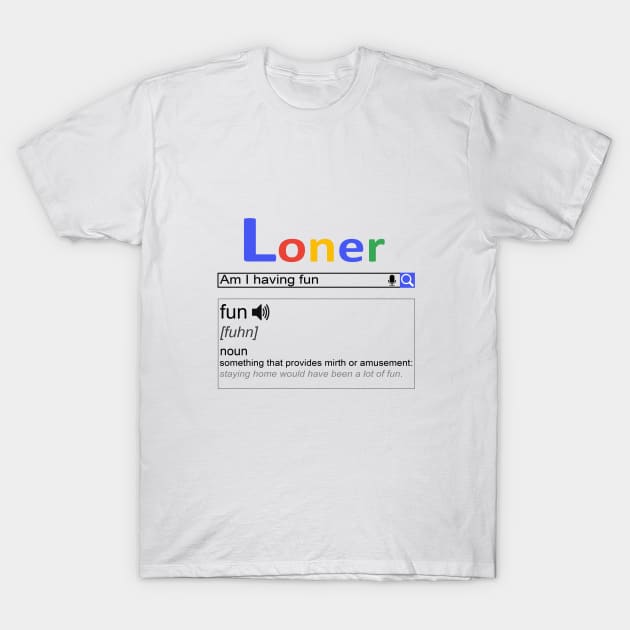 Introvert Alert T-Shirt by Mask5